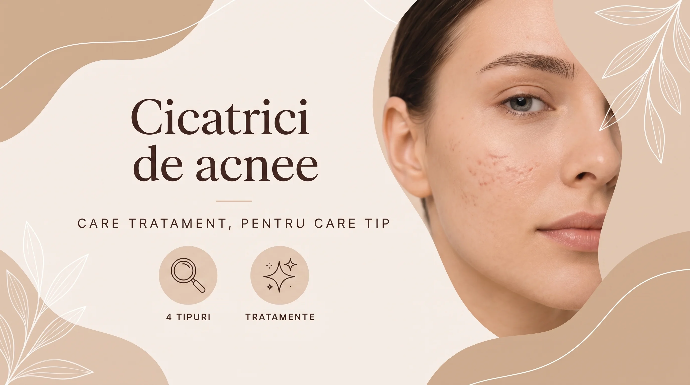 Cicatrici de acnee: care tratament funcționează pentru fiecare tip